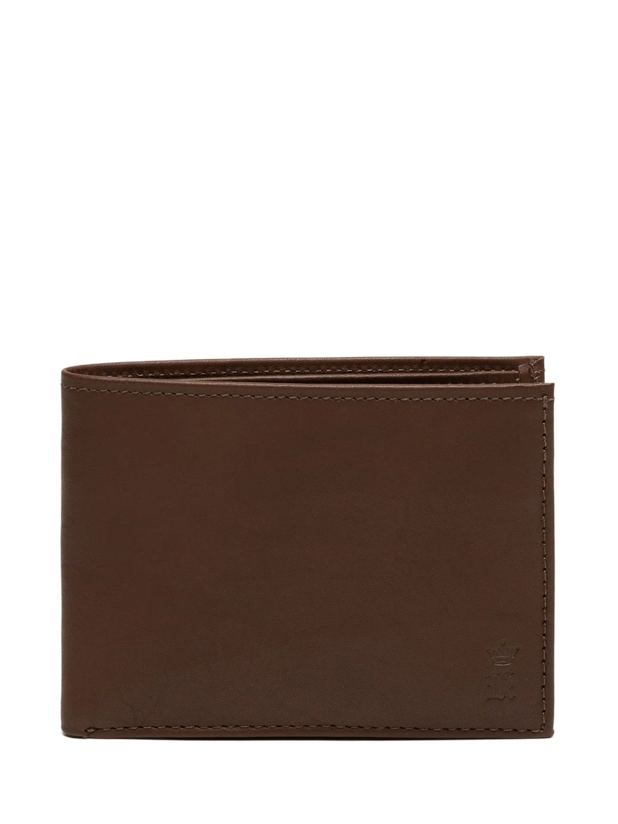 Men's Double Leather Wallet - Brown